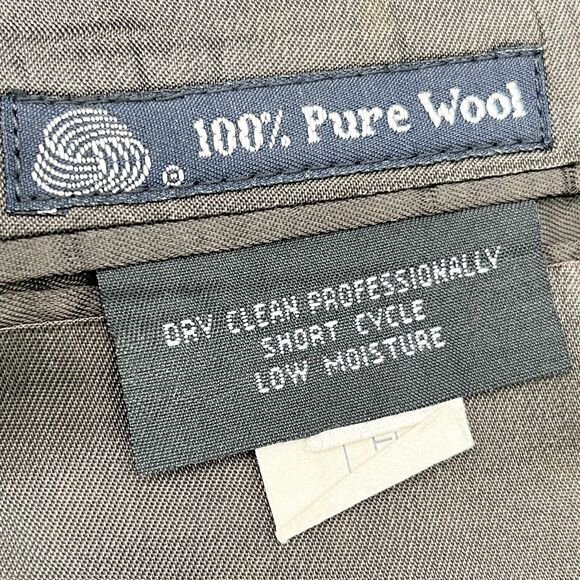 VTG Burberrys Blazer Jacket Mens 46 Wool‎ Suiting Classic Old Money Union Made - Picture 8 of 13